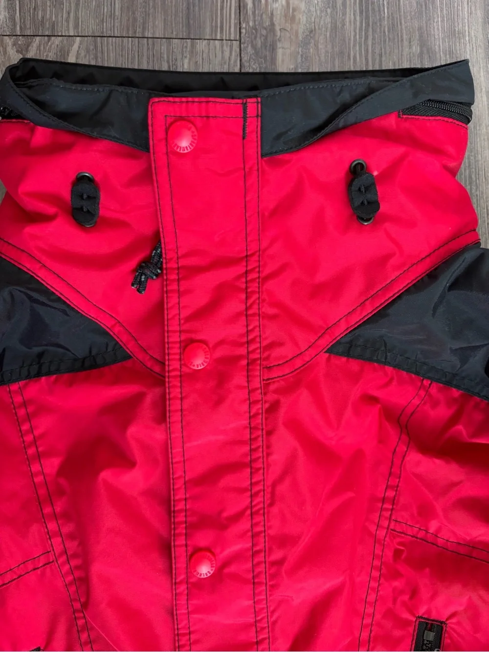 Columbia Sportswear red & black ski jacket
